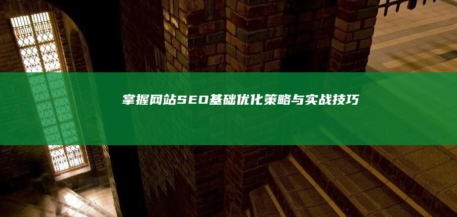 掌握网站SEO基础：优化策略与实战技巧